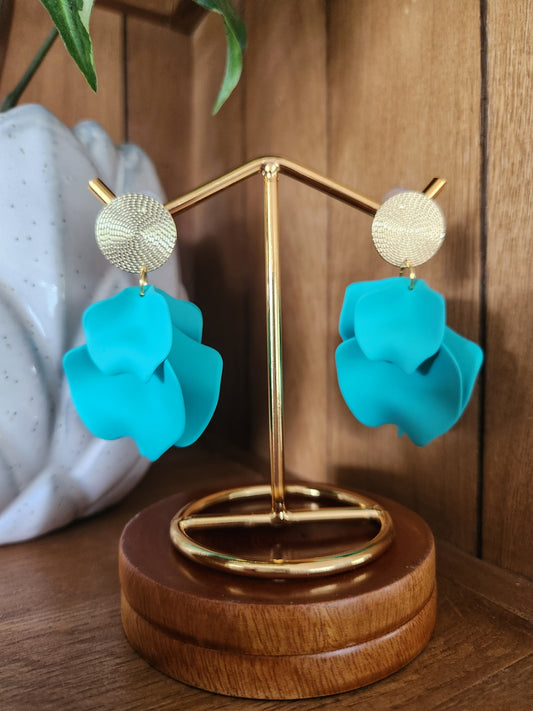 Vacation blue earrings